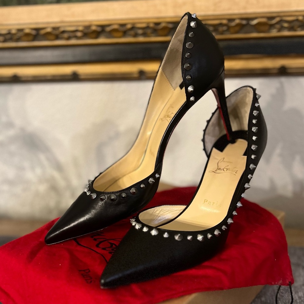 Genuine Christian Louboutin shoes.